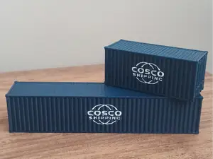 Cosco Shipping Container HO scale 1/87 40ft -20ft