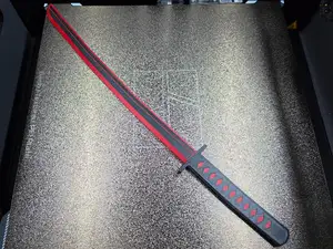 One‑Piece Samurai Sword – No Supports