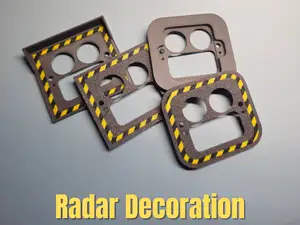 Décoration radar Realme GT8 PRO