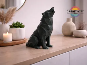 Low-Poly Wolf - Nox - Free Commercial Use