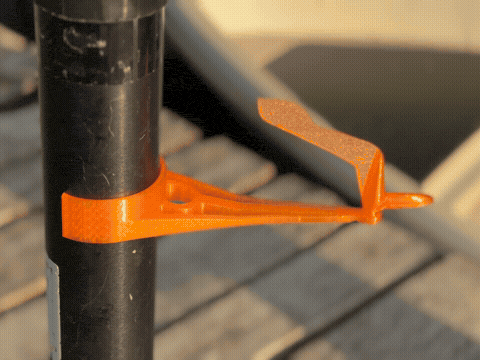 Wind vane for dinghy