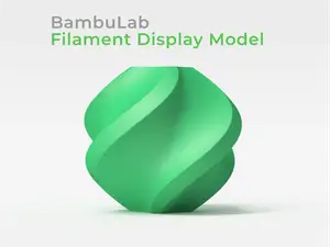 Bambu Lab Filament Display Spiral Ball Model