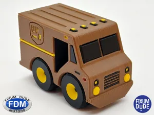 Fixum Dude Motors PIP Package Delivery Truck