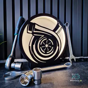 Turbolader LED Lampe