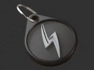 Nissan Silvia S Lightning Bolt Key Chain Keyring