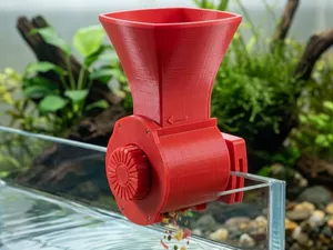 Fishfood Feeder for Aquarium / Fish Food Dispenser
