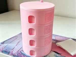 旋转饰品收纳盒