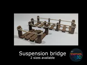 Suspension bridge (2 sizes) - DND terrain