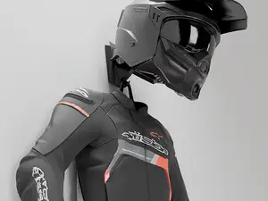 Motorcycle Helmet & Jacket Holder - Skull or Helm.