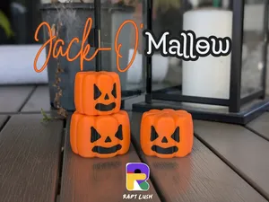 Jack-O' Mallow - Marshmallow Jack-o'-lantern
