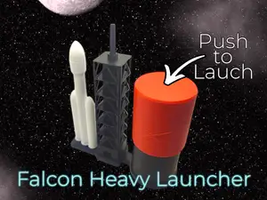 Falcon Heavy Rocket Launcher