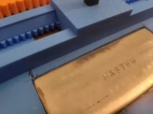 Metal Letter Stamping Jig Precision Alignment Tool