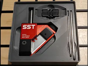 Gridfinity 3x3 bin for SST012 Drag Knife