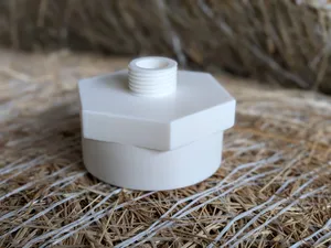 2" NPT to 3/4" garden hose adapter