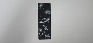 Rocket Launch & Saturn Space Bookmark