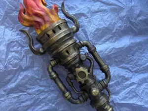 Steampunk Torch - Full size model