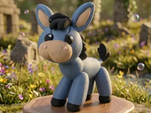 Balloon Donkey Jasper Bray