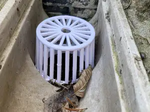 Regenfilter Entwässerungsrinne