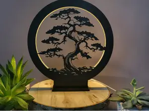 Ringlampe Ringlicht Lebensbaum Baum Bonsai