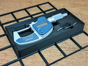 Gridfinity Mitutoyo Digital Micrometer Storage.