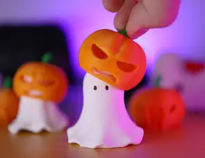 Halloween Pumpkin Ghost