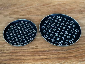 LV Cookie and Cake plate