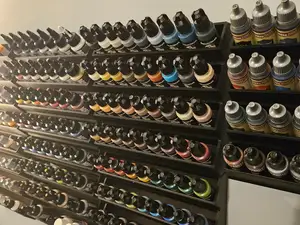 Wall mountable Paint Rack