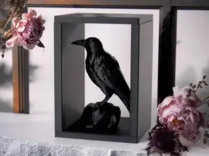 Raven Perch Booknook – Shelf Decor for Book Lovers