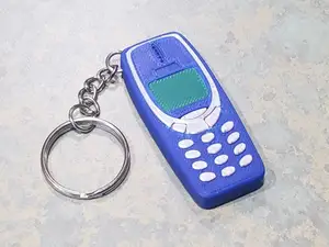 Nokia 3310 Magnet and Keychain
