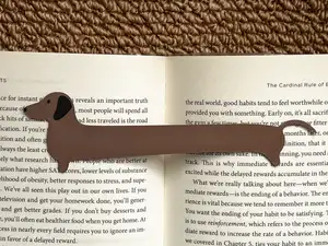 Wiener/Sausage Dog Bookmark Marker