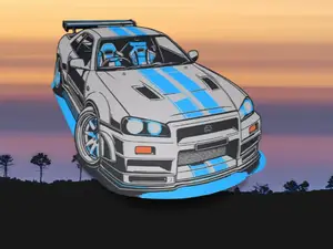 Skyline Brian - The Fast And The Furious