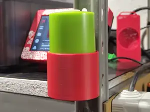 Vacuum Pump bag hook holder for shelf