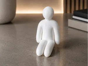 Meccha chameleon sitting pose style