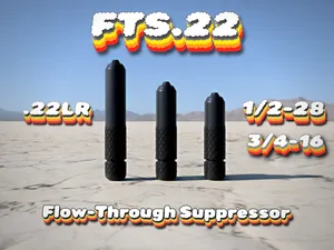 FTS.22 - Flow-Through Suppressor - 1/2-28 - 3/4-16