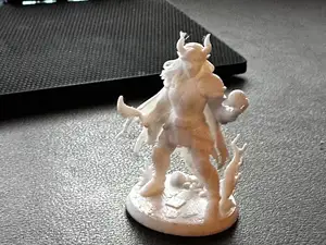 Evil Horned Wizard minature