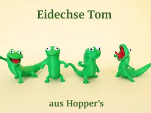 Eidechse Tom - 4 Versionen - Hopper´s