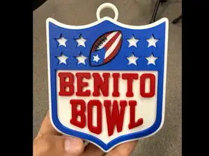 Benito Bowl Necklace Charm (Bad Bunny)