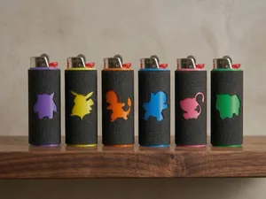 Pokémon BIC Lighter Case Sleeve Collection Cover