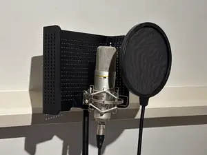 Studio / Recording microphone reflection filter