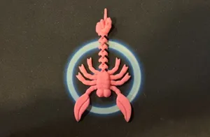 Scorpion Articulated Middle Finger - No SUPPORTS