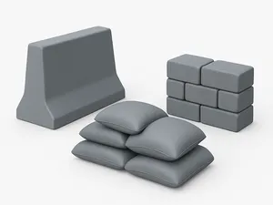 Set de Barricadas Urbanas para Escenarios Tácticos