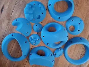 NightSession Rock Climbing Holds Full Set