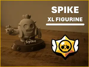 Spike | XL Brawl Stars Figurine (No AMS)