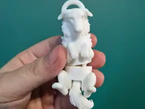 Borzoi Keychain - Articulated Friend