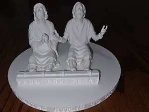 Paul and Silas Singing in Prison – Acts 16:25