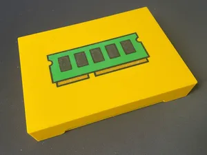 beautiful, slim, shapely  box for 48 RAM DIMMs.  