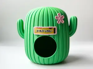 Cactus Hamster House Customizable PLA Shelter