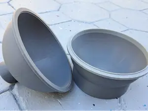 6" concrete sphere/fountain mold