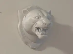 Jaguar/Panther Head Bust - Wall Mount