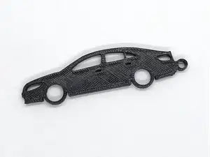 VW CC Facelift keychain